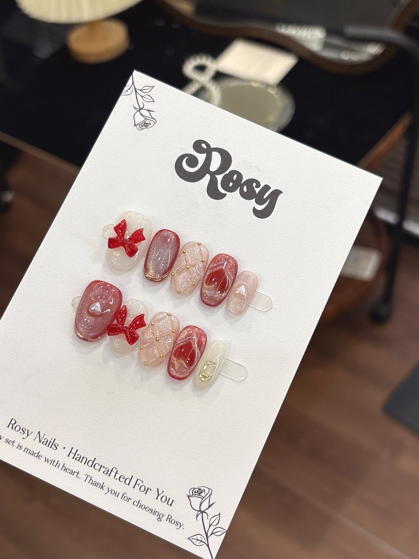 Berry Ribbon Charm