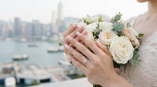 香港婚前拍攝美甲指南：按婚紗、花束與鏡頭挑選婚甲