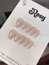 Peach snow