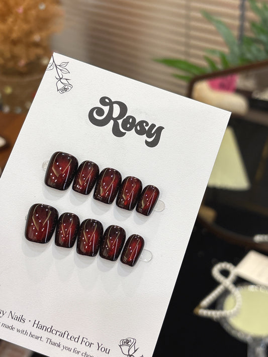 Midnight Wine Cat Eye