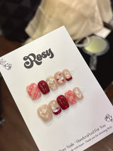 Berry Pink Check · Sweet Ribbon