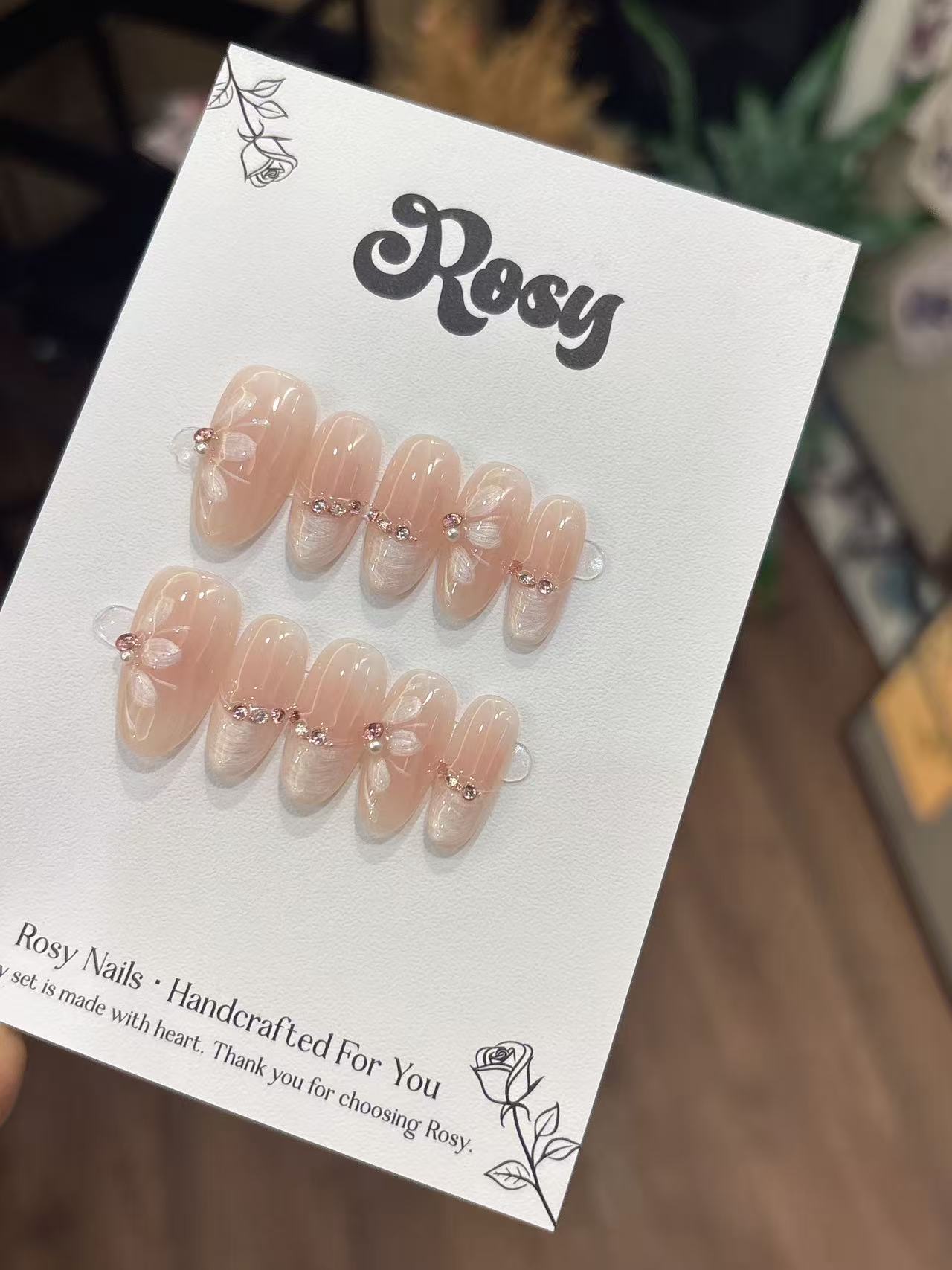 Blush Ribbon Glow