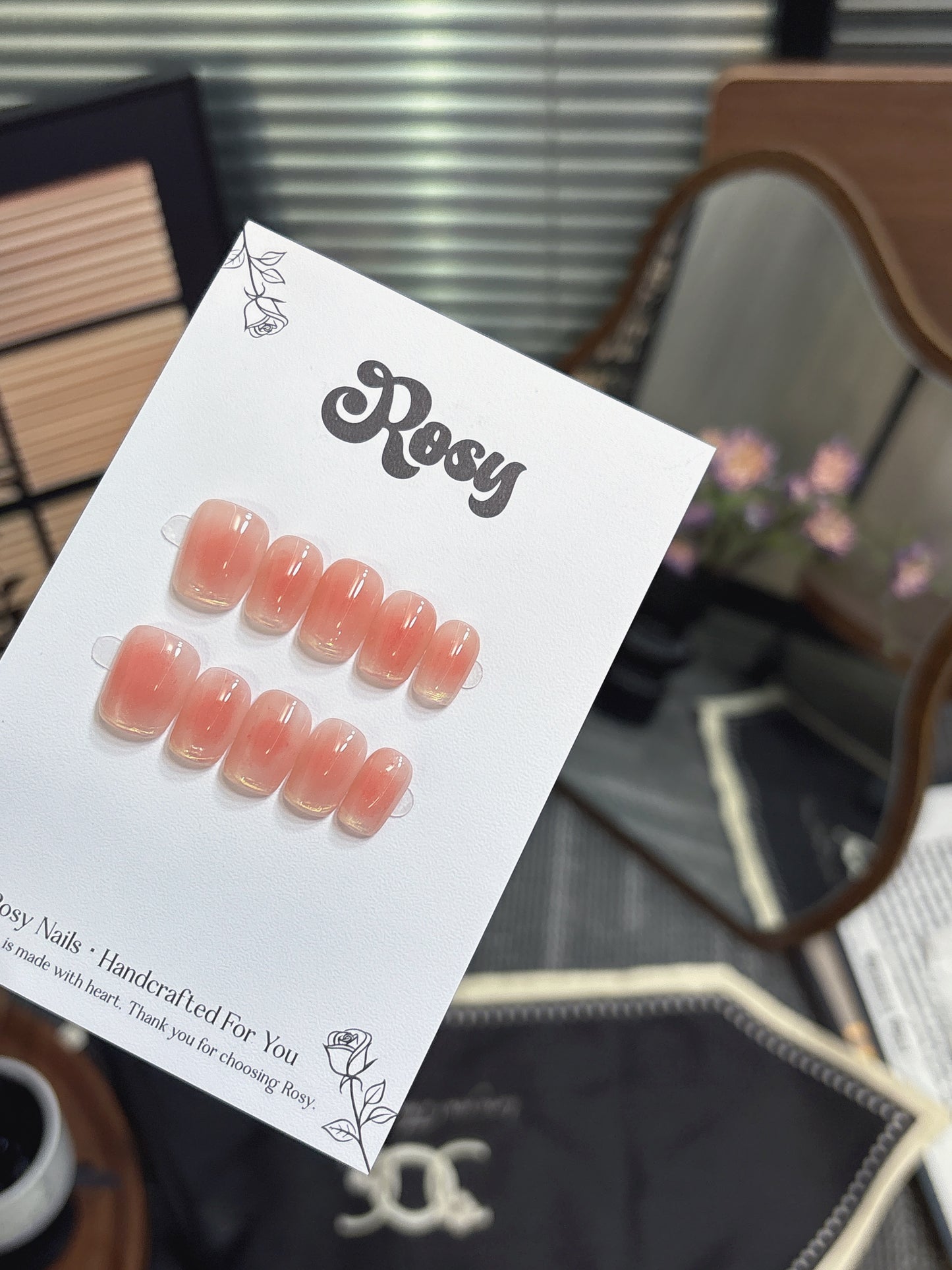 Peach Glow French