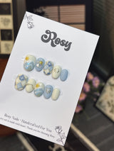 Ocean Star Mosaic 海洋星空韓系穿戴甲 Rosy Nails 香港