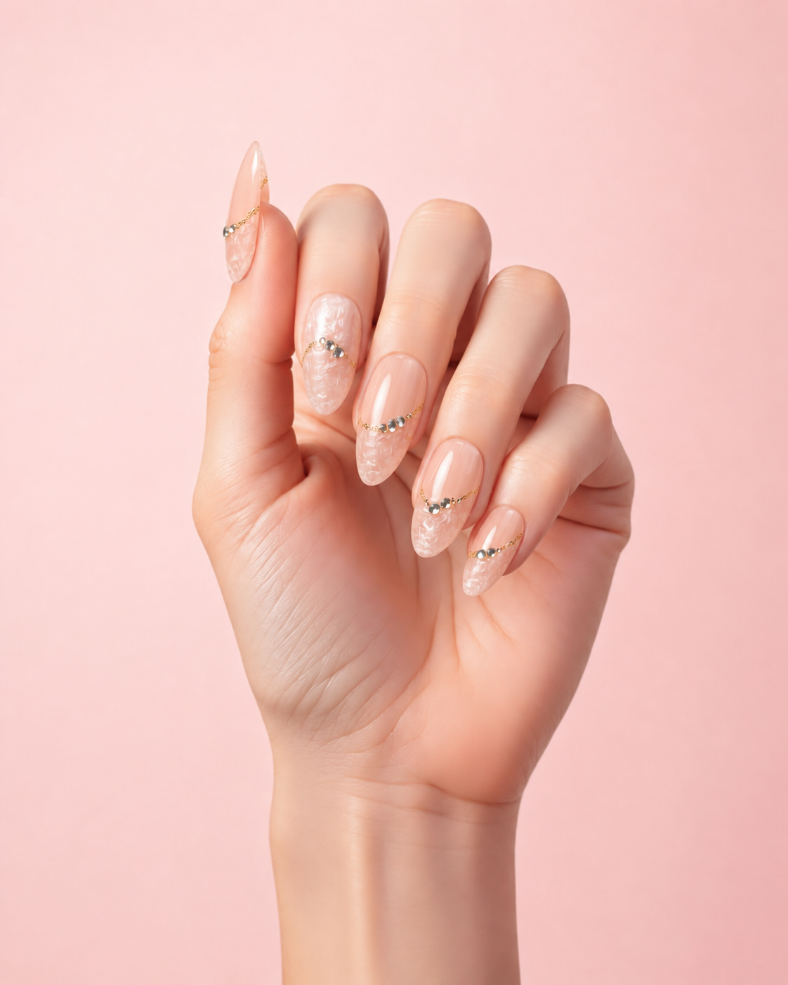 Blush Marble Shine
