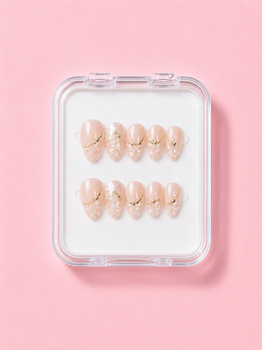 Blush Marble Shine