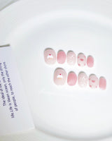 Blush Whisper 腮紅暈染韓系穿戴甲 Rosy Nails 香港