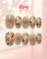 Toffee Bloom 太妃花頭韓系穿戴甲 Rosy Nails 香港