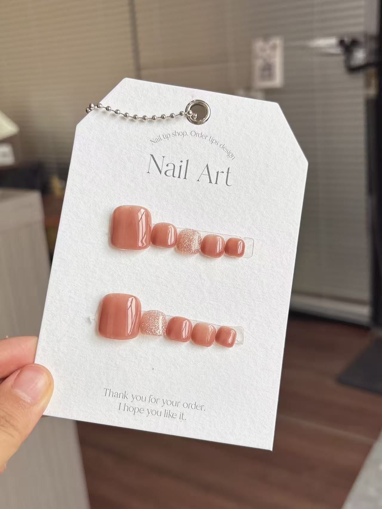 Rosé Glow Toes